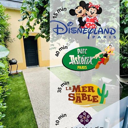 Superbe Duplex-15 Min Disneyland Villa Croissy-Beaubourg Bagian luar foto